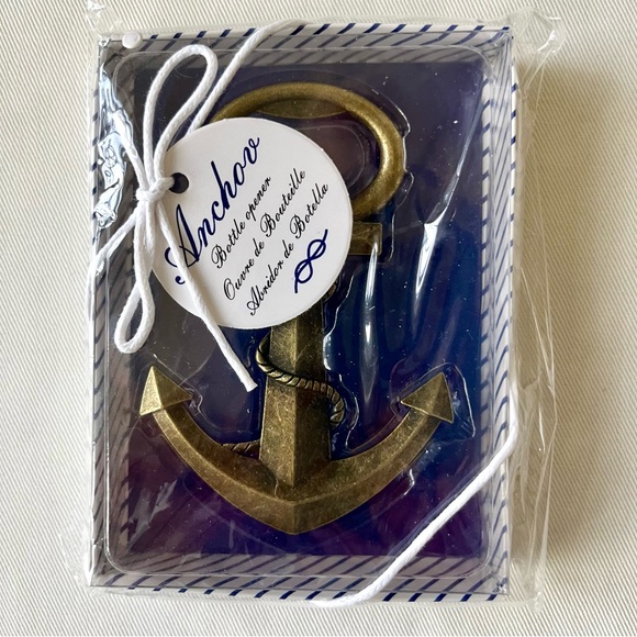 Metal Anchor Bottle Opener - Picture 2 of 2